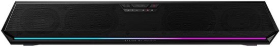 Gaming Soundbar met RGB Verlichting en Afneembare Microfoon - 7.1 Surround Sound