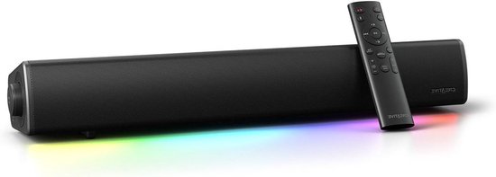 Gaming Soundbar - PC Speaker - Immersieve Audio - SuperWide Technologie - 61 cm - Zwart