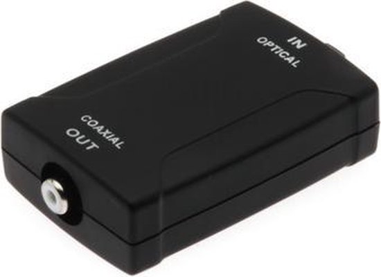 G&BL HDOC audio-omzetter Zwart van G&BL