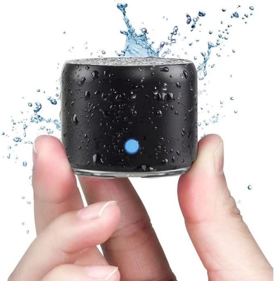 GELLDG Draagbare Bluetooth-luidspreker - Waterdicht & Oplaadbaar - Lange afspeeltijd - Geschikt voor Outdoor Gebruik - Kunststof Behuizing - Compacte Mini Luidspreker met Krachtige Bas - Voor Smartphone en Muziek onderweg