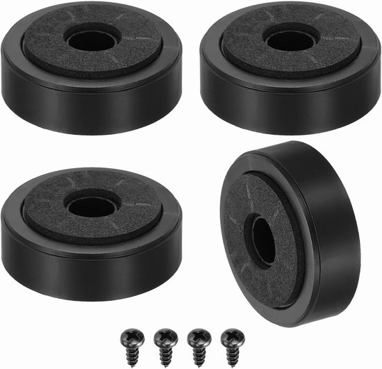 Geluid isolerende voetjes voor luidsprekers - 47mm x 15mm - Schuimsteun pads - Vermindert trillingen en geluidsoverlast - ShopVlot