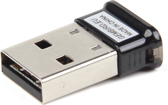 Gembird Bluetooth mini USB Adapter - USB 2.0 - BT 4.0 - Zwart van GEMBIRD