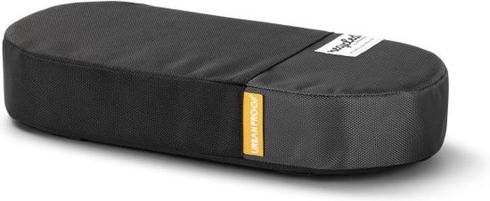 Gerecylede bagagedragerkussen Urban Proof 37,5 x 17 x 7 cm - zwart/grijs van Urban Proof
