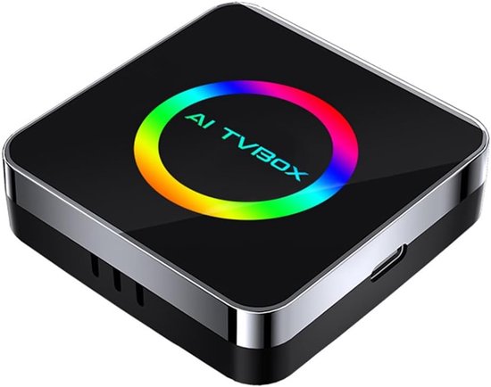 Geschikt voor Android 13 Ai TVBox Ai Box Carplay WIFI6 4G+32G Draadloos Carplay/Android Auto Carplay Naar Android Ai Box 4G+32G van Merkloos