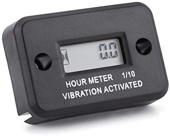 Geschikt voor Draadloze trillingsmeter, draadloze digitale trillingsmeter voor trillingsmachine, motorfiets, ATV, boot, marine (zwart) van Merkloos