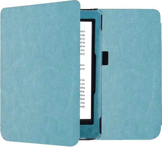 Geschikt voor Kobo Elipsa 2E Hoes – 360º Bescherming - Shock Proof Sleepcover – Flip Cover Turquoise van Geschikt voor