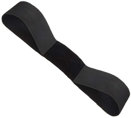Golf Swing Training Band - Golf Hand Correctie Band - Arm Houding Corrector - Golf Swing Elastische Band - Swing Training Hulpmiddel - Geschikt voor Golf Beginners op de Driving Range, Indoor en Outdoor Swing Training - Zwart van Merkloos