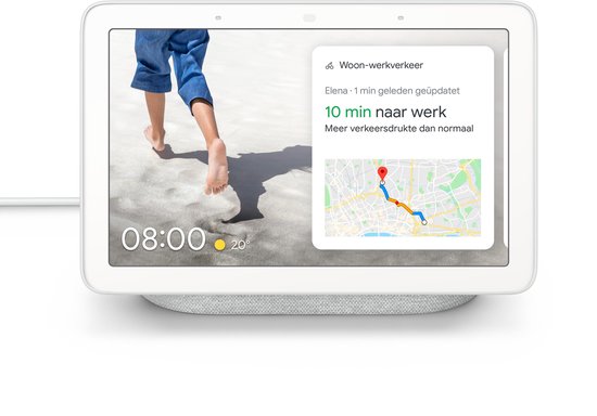 Google Nest Hub - Smart Speaker met scherm - Grijs van Google Nest