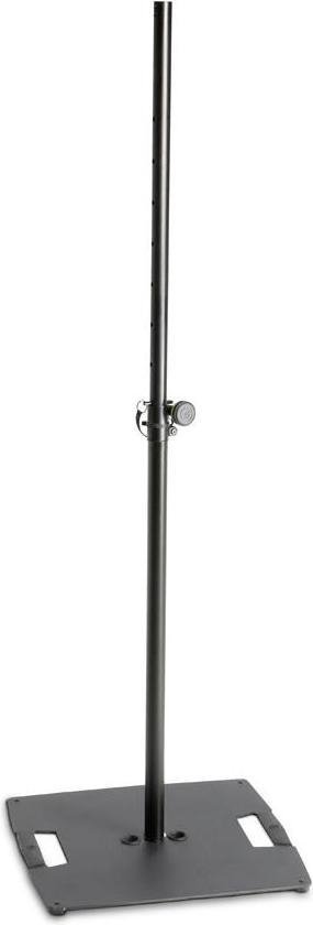 Gravity LS 331 B - Lichtstatief, vierkante stalen voet - zwart van Gravity