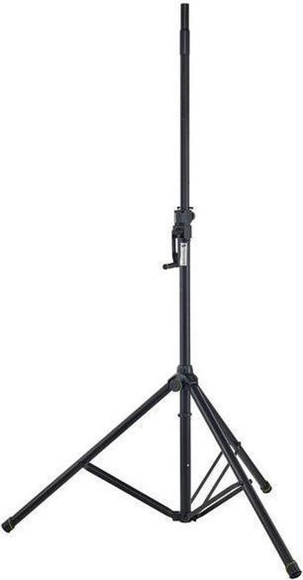 Gravity SP 4722 B - Speakerstatief, met wind-up systeem - zwart van Gravity
