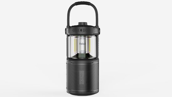 GreenMouse Felix 2 – Bluetooth speaker met verlichting - Zwart van Merkloos