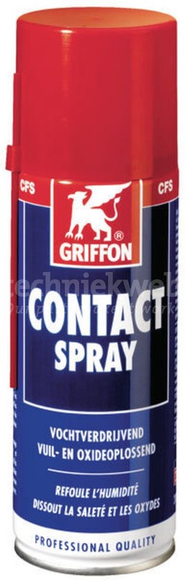 Griffon - Contact Cleaner Spray - 200 Ml van Merkloos