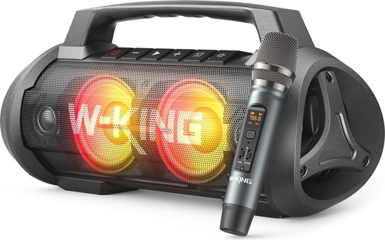 Grote Bluetooth Partybox met 70 W RMS, 42 Uur Accuduur, Waterdicht en RGB Verlichting van JBL