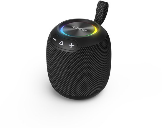 Hama Bluetooth speaker - Bomb 3.0 - 5 Lichtmodi - IPX7 - 16W - Zwart van Merkloos