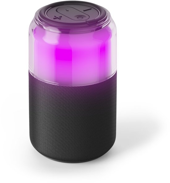 Hama Bluetooth speaker - Can - 4 Lichtmodi - 5W - Zwart van Hama