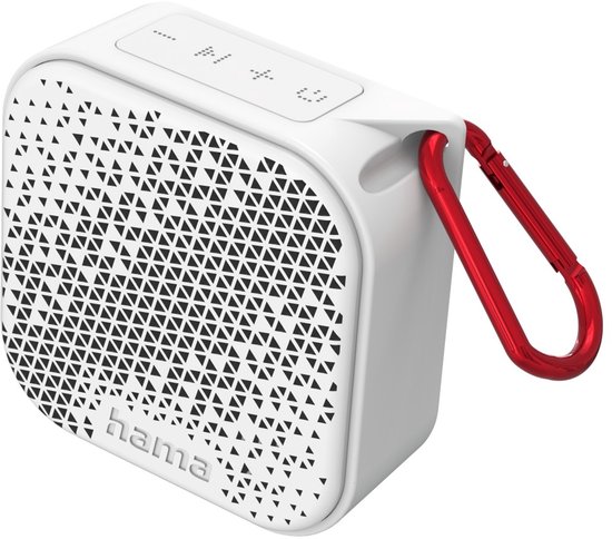 Hama Bluetooth speaker - Pocket 3.0 - IPX6 - 3,5W - Wit