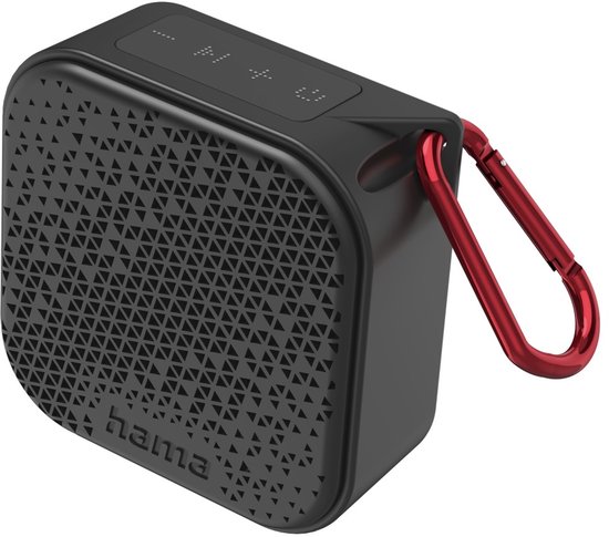 Hama Bluetooth speaker - Pocket 3.0 - IPX6 - 3,5W - Zwart