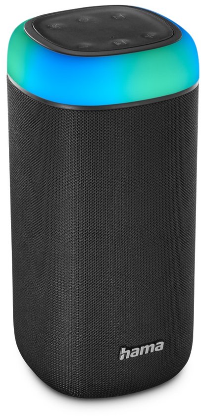 HAMA Bluetooth speaker - Shine 2.0 - RGB LED30W - Zwart van Merkloos