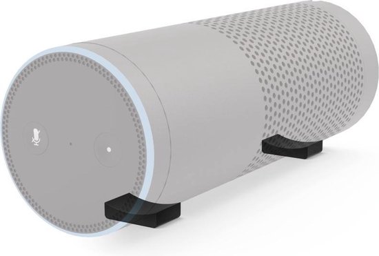 Hama Steunvoetjes voor Amazon Echo (1e generatie) / Amazon Echo Plus, zwart van Hama