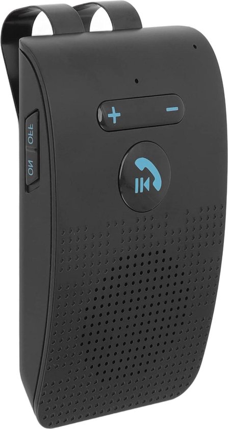 Handsfree Luidspreker in de Auto met Bluetooth 5.0 - Automatische Verbinding - Draadloze Zonneklepontvanger - MP3-luidspreker met Clip van Aigital