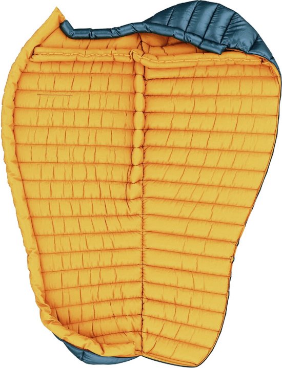 Hannah mummyslaapzak Loft 400 Legion Blue 195L lichtgewicht dons -17°C - Blauw van Hannah