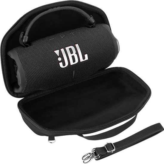 Hard Protective Case Compatible with JBL Charge 6 Portable Speaker (Black) - ShopVlot