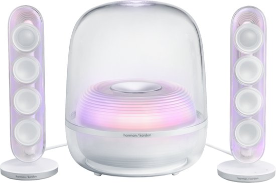 Harman Kardon Soundsticks 5 Draadloos Bluetooth Speaker met HDMI - Wit van Harman Kardon