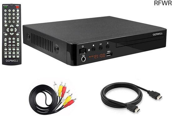 HD DVD-speler voor tv met HDMI, USB en multi-regio ondersteuning - 1080p upscaling