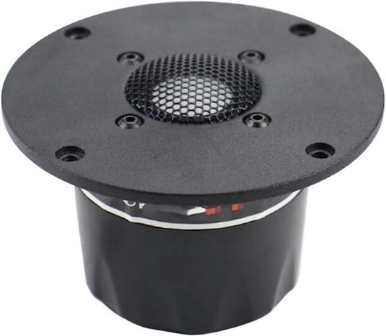 Hifi Luidspreker Unit - Boekenplank Speaker - Muziek Luisteren - Keramisch Membraan - 4 Inch - Zwart