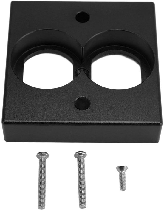 Hifi Speaker Terminal - Luidsprekerpaneel Geluid - Muurbevestiging Geluid - Aluminium Legering - 86 Type - Zwart