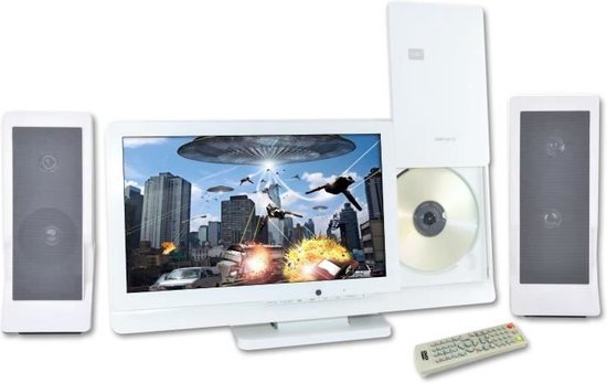 HIFI-systeem - INOVALLEY - CH43-DVD - DVD/CD-speler - 12 schermen - 60W - FM - USB 2.0 - SD/MMC - AV - Meertalig - 2.0CH van Inovalley