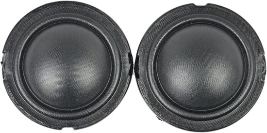 HiFi Tweeter Luidsprekers - Hoge Tonen Speakers - Muziek Luisteren - Kristalhelder Geluid - 25 Kern - Zwart
