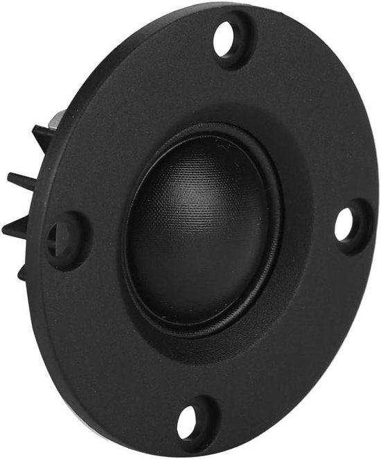 Hifi Tweeters - Dome Speakers - Muziek Luisteren - Zijdefilm Diafragma - 52 mm - Zwart