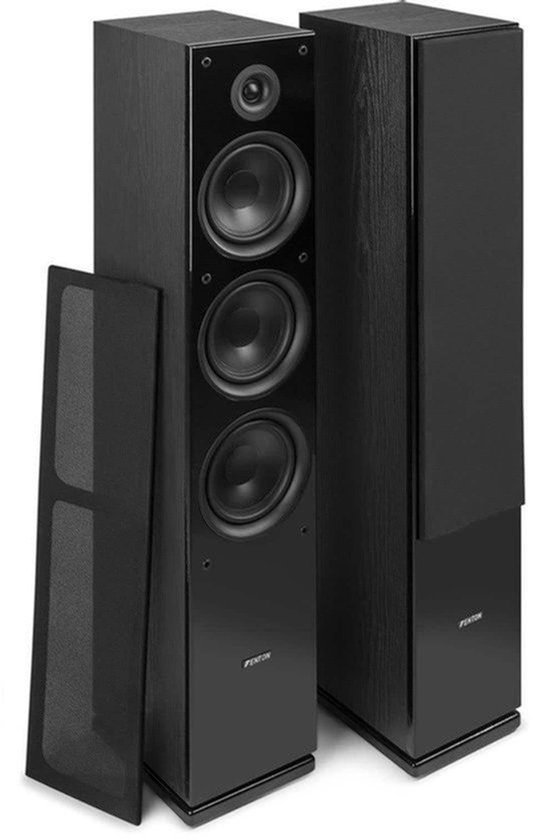 HiFi Zuilspeakers Set 500 W - 3-Weg 3x 6,5 Inch Woofers - Hout - Vloerstaand - Stereo Geluid