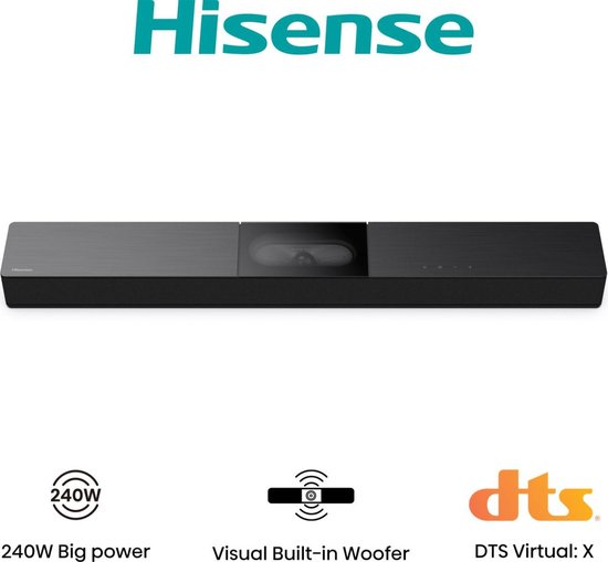 Hisense HS2000 - Soundbar - 2.1 kanalen - 240 W van Hisense