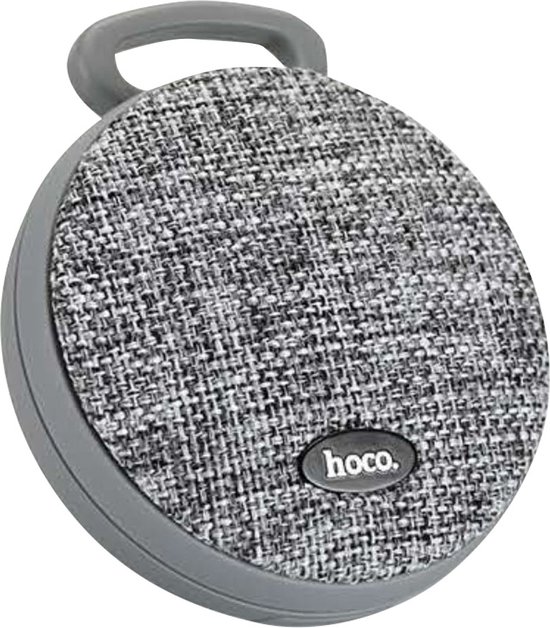 Hoco BS7 Bluetooth Speaker Fabric Grey - Draadoze luidspreker grijs van Hoco