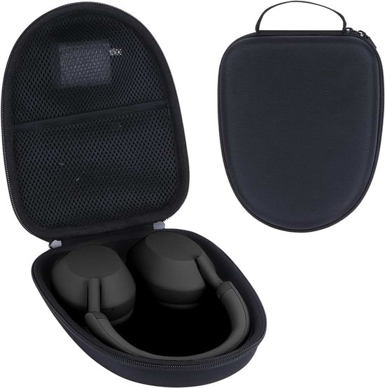 Hoes Compatibel met Sony WH1000XM4/XM6/XM5/XM3 Koptelefoon | EVA Nylon Harde Hoes, waterdicht en stofdicht, niet gemakkelijk te vervormen, gemakkelijk te dragen