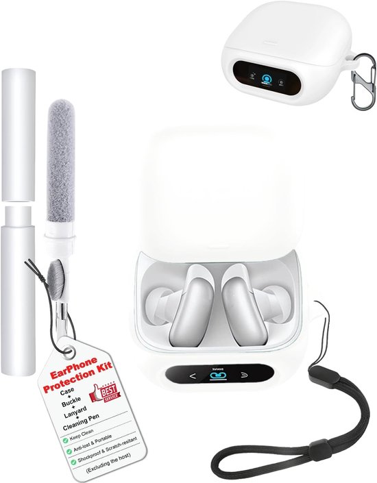 Hoes voor Soundcore Liberty 5 Pro, schokbestendig, krasbestendig, dun, zacht, vingerafdrukbestendig, volledige bescherming, compatibel met draadloos opladen, outdoor en dagelijks