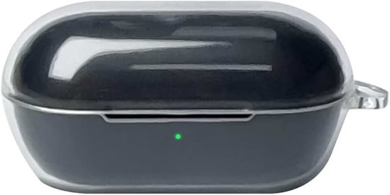 Hoesje compatibel met Sony WF-C710N, krasbestendig, schokbestendig, siliconen hoes compatibel met Sony WF-C710N Bluetooth oortelefoon. Transparant