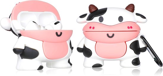 Hoesje voor AirPod Pro 2019/Pro 2 Gen 2022 Cartoon Leuke Kawaii 3D Siliconen Cover Sleutelhanger Grappig Dier Zachte Beschermende voor Air Pods Pro Meisjes Kinderen Vrouwen Shell Cases voor