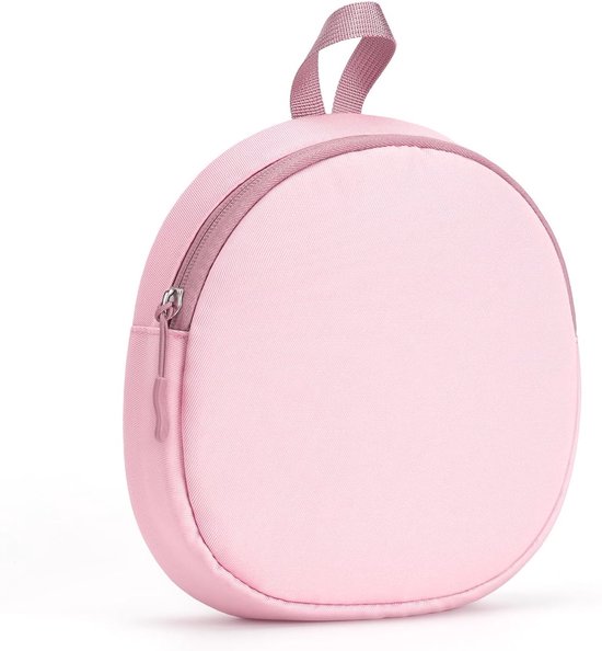 Hoesjes Over Ear Soft voor JBL/Soundcore/Sony/Bose/BERIBES, Draagbare Universele Hoofdtelefoonhoes, Eenvoudig Ontwerp in Contrasterende Kleuren (Roze)