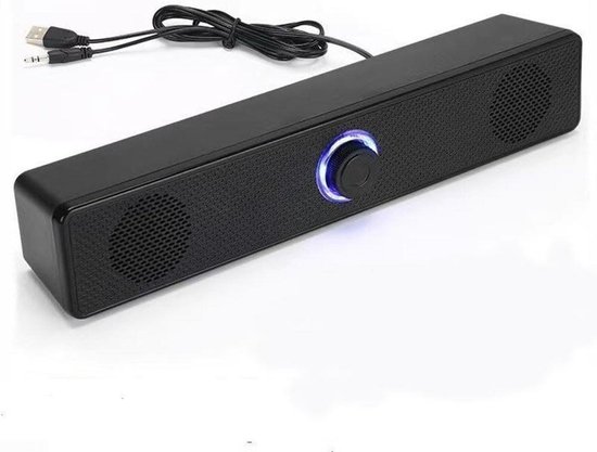 Home Cinema Luidspreker - Draadloze Soundbar - Muziek Film Gaming - Bedraad Draadloos - 35 x 8 x 8 cm
