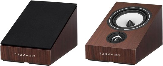 Home Cinema Speaker - 3D Effect Speaker - Home Theater - Upward Firing Sound - 16 cm - Walnut
