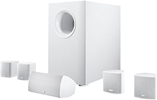 Home cinema systeem 100/120 watt in het wit van Philips