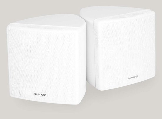 Home Theater Luidsprekers - Wandmontage Speakers - Films Kijken - 360 Graden Draaibaar - 35 Inch Woofer - Wit