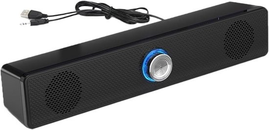 Home Theater Soundbar - Computer speaker - Films Muziek Games - Sterke Bas - Compact Design - Zwart van home