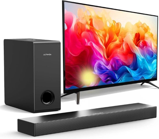 Homebloom Nova S40 - Soundbar met subwoofer - Surround sound - Home theather Sound system - Bluetooth van Homebloom