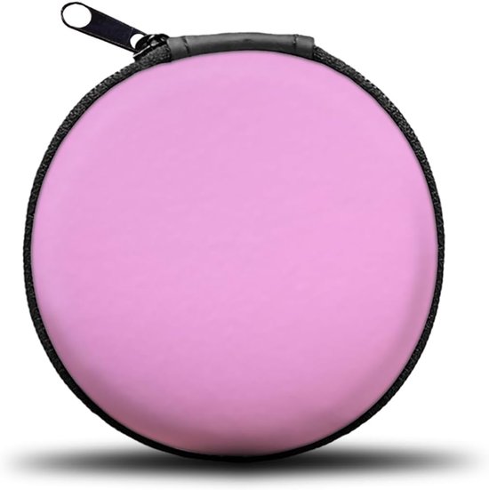 Hoofdtelefoonhoes, opbergtas, oortelefoonbeschermhoes, geschikt voor in-ear oordopjes, MP3-speler, iPod Nano, sleutels en USB-stick