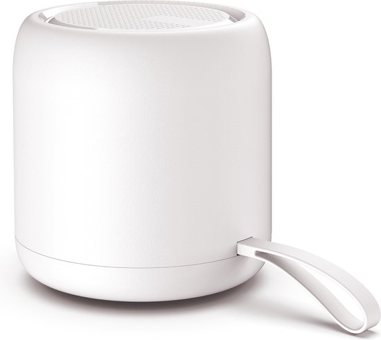 Hoogwaardige Bluetooth speake - Draagbare Bluetooth speaker - Buitenwaterdichte draadloze verbinding TWS - Mini subwoofer - voor familiefeesten en verjaardagscadeaus - Wit van Merkloos