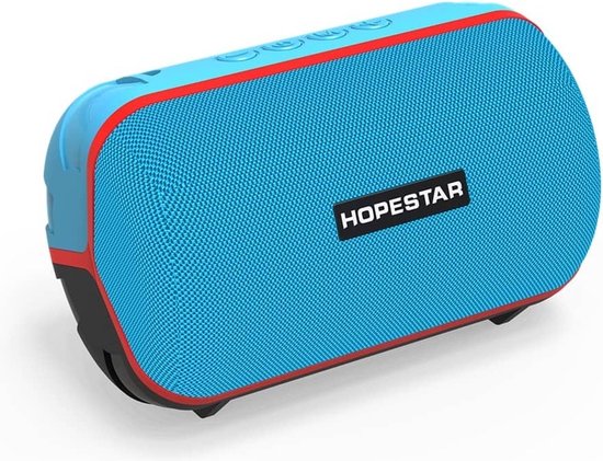 Hopestar T6 Mini Blauw -luidspreker Draagbare draadloze luidspreker Draagbare waterdichte luidspreker Soundbar van Hopestar